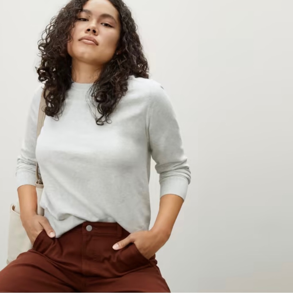 Everlane Organic Cotton Crewneck Sweater